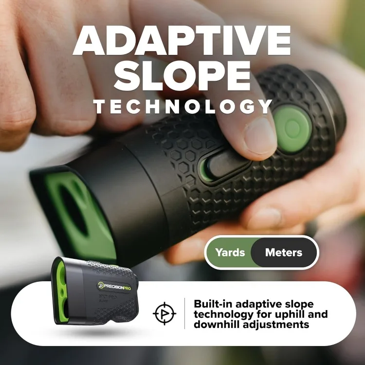 NX Slope Golf Rangefinder with Slope - Advanced Adaptive Slope Technology Golf Range Finder - Golf Accessories