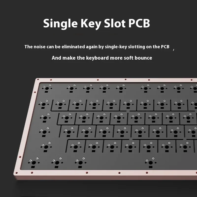 VGN VXE75 V2 Tri-Mode Gasket Keyboard Hot-Swappable 25ms Low Latency Wireless/Wired/Bluetooth for COD/Mac/Office Keycaps Pbt