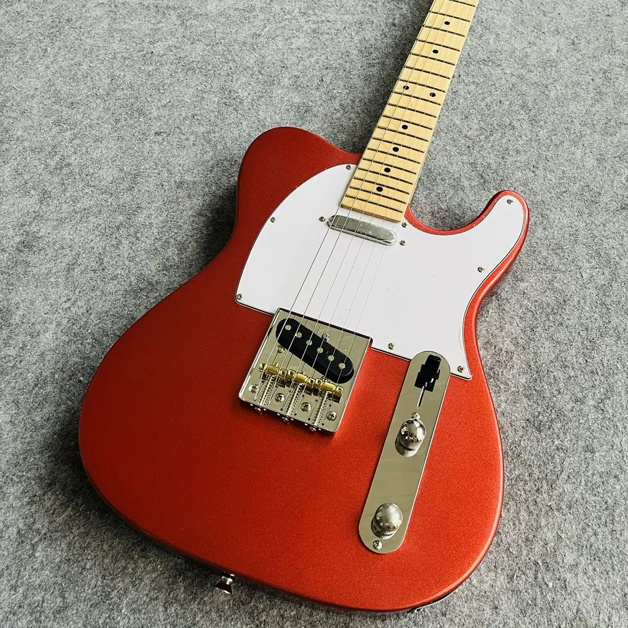 high quality Metal Red Alder Body Guitar Fixed Bridge Unique Wood Grain & Color Variations2026