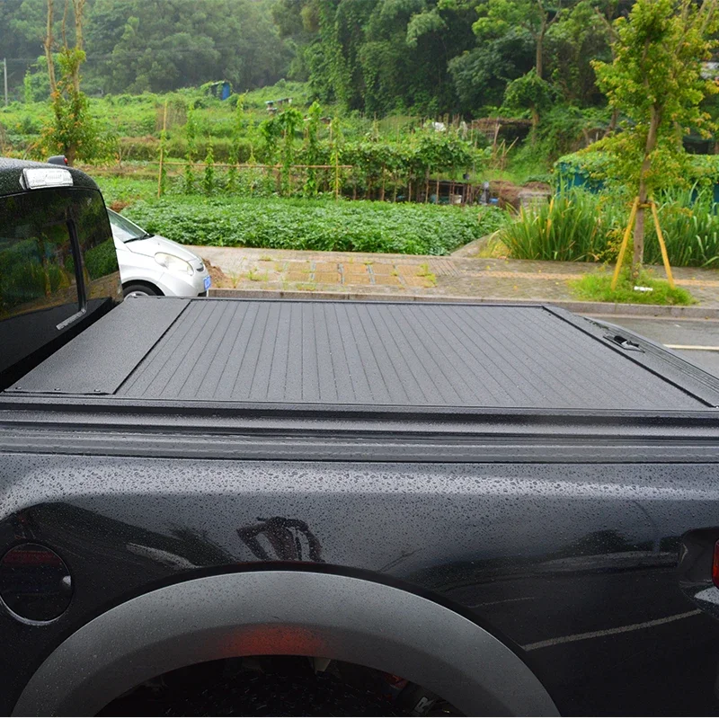 Retractable truck roller shutter lid pickup tail box back bed tonneau cover for vw amarok