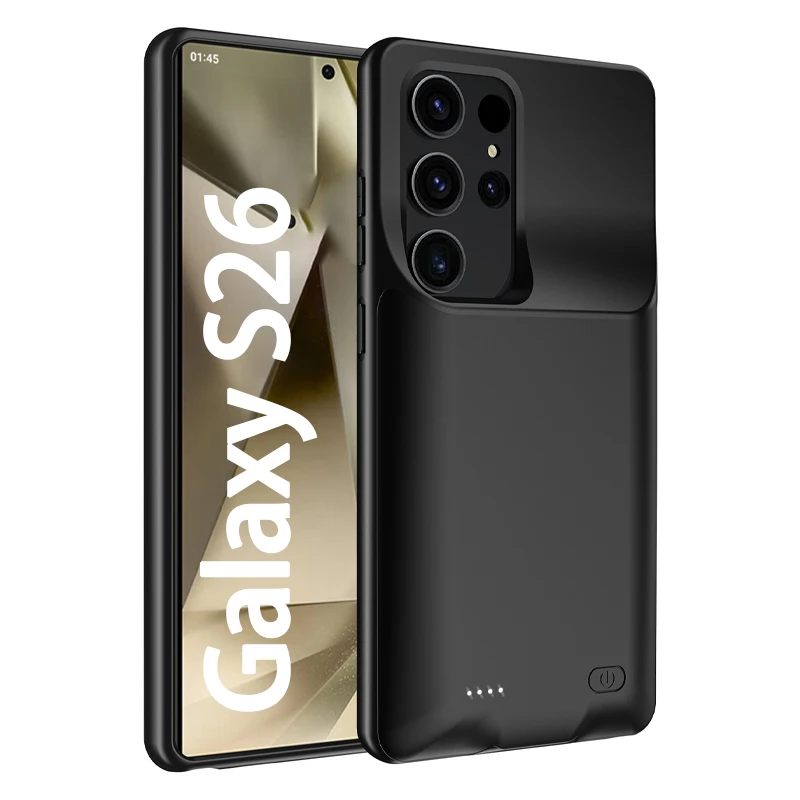 

10000mAh Battery Case for Samsung Galaxy S26 Galaxy S25 High Capacity Rechargeable Protective Power Bank Charger Cover