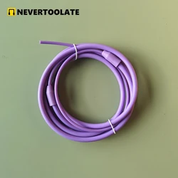 NEVERTOOLATE Heavy 190 gram 4.5mm to 8mm diameter change TPU steel skip rope cord  traning crossfit fitness spare part backup