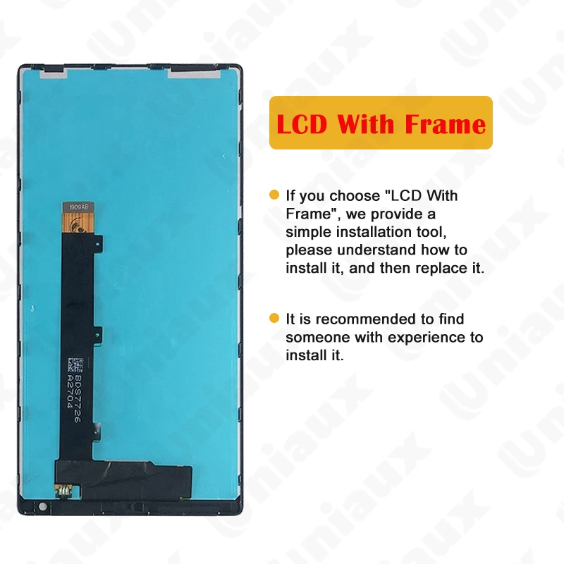 LCD Display Replacement for Xiaomi Mi Mix, Touch Screen, Digitizer Assembly, Mi Mix, Original, 6.4\