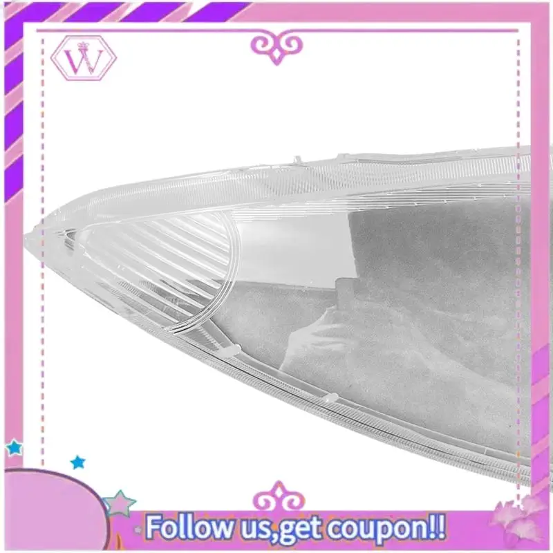 

Latest Car Front Headlight Cover For Mitsubishi Grandis 2009-2015 Head Light Shade Transparent Lampshade Dust Cover