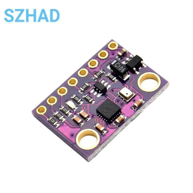 MPU-9250 MPU9250 BMP280 SPI IIC/I2C 10DOF Acceleration Gyroscope Compass 9-Axis Sensor Board Module GY-91 For Arduino 3-5V