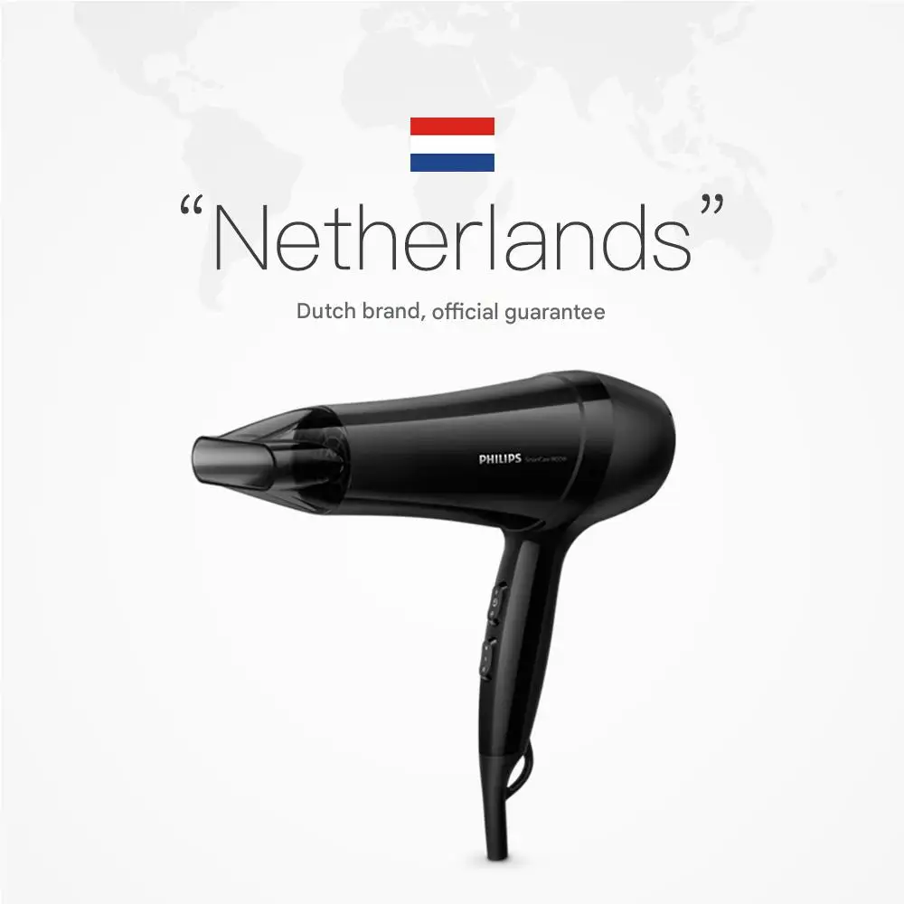فيليبس BHC020/05 مجفف الشعر 220 فولت 1800 واط عالية الطاقة درجة حرارة ثابتة المكثف فوهة مجفف الشعر 6 إعدادات الحرارة #5