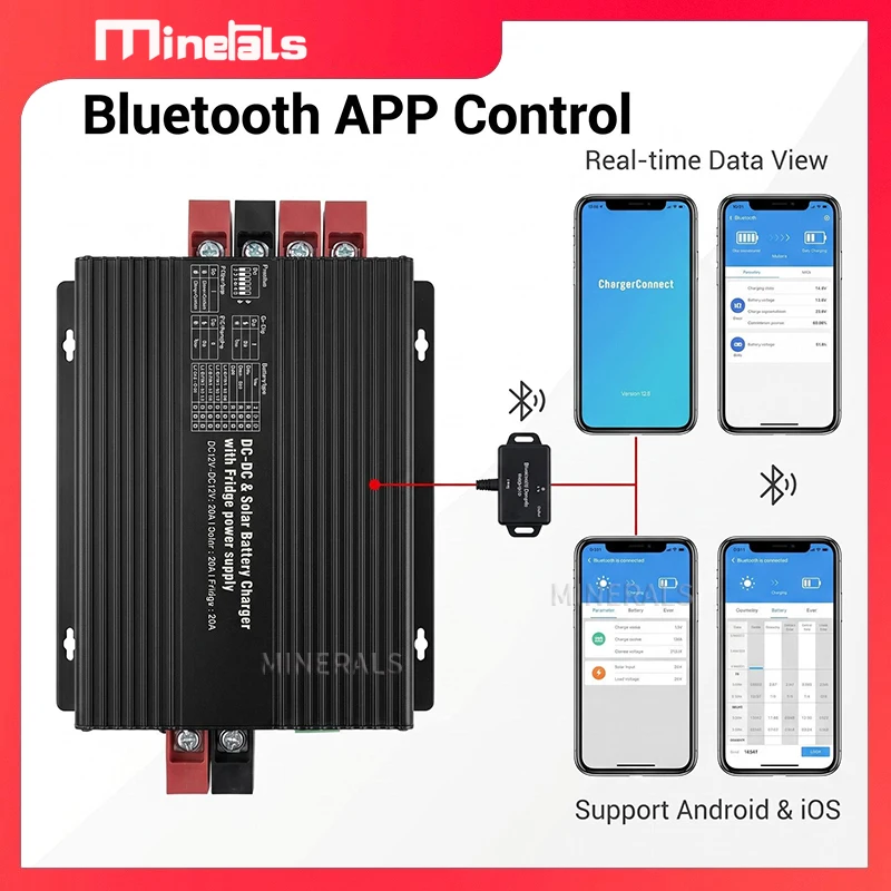 Three-in-one Charger MPPT DC 12V Inverter All-in-one 12V 20A Air conditioning Power Inverter