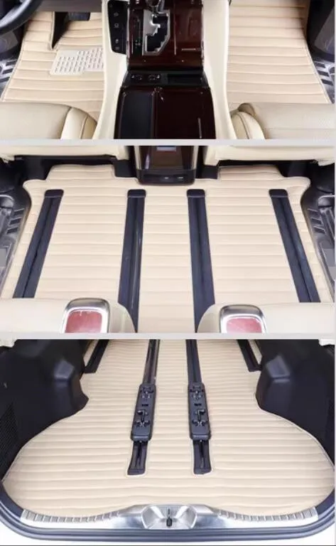 

High quality rugs, Custom full set car floor mats for Lexus LM 500h 6 seats 2025 durable waterproof carpets for LM500h 2024