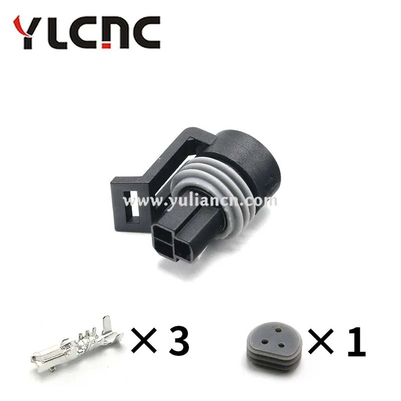 YLCNC factory direct sales 1Pcs 3Pin Auto Oil Fuel Pressure TPS Throttle Position Sensor Connector 12110192 12065287 12078090