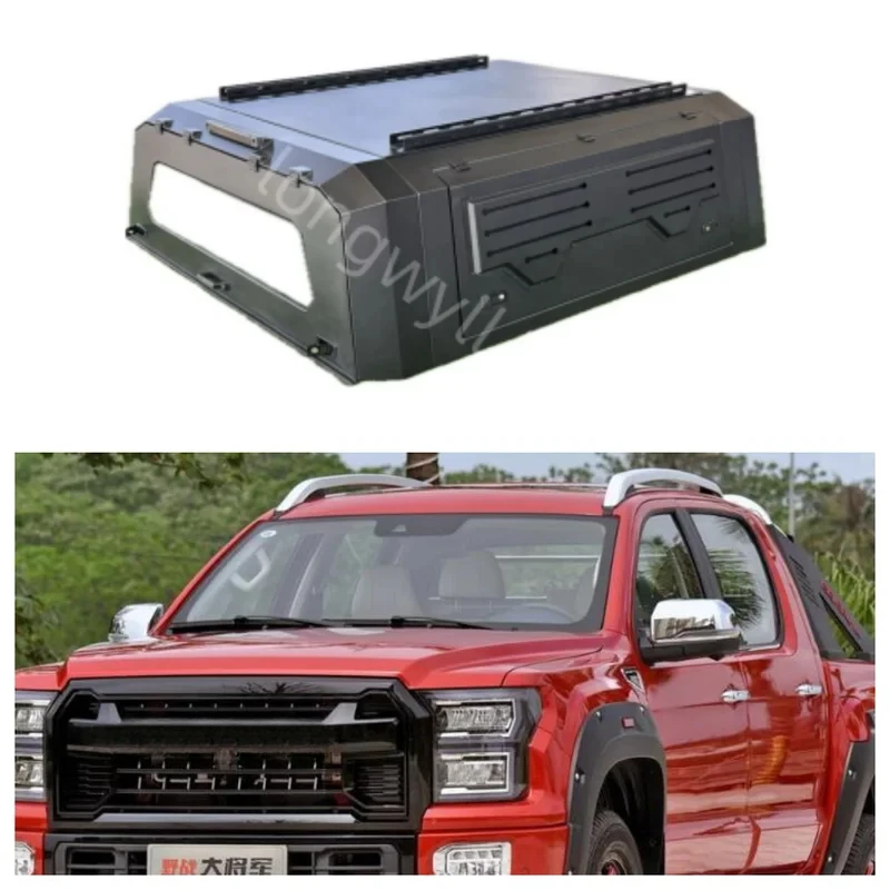 

Лидер продаж на заводе CoolCar FFOTON Tunland G9, индивидуальный Land Cruiser Tonneau, чехол из алюминиевого сплава, водонепроницаемый навес для пикапа