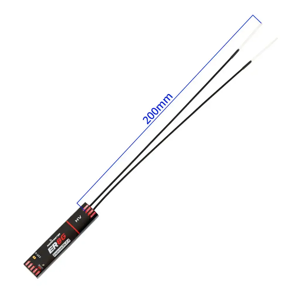 Radiomaster 2.4G Elrs Pwm Ontvanger Er4/Er6/Er8/Er 6G/Er6gv/Er 8G/Er8gv Voor Rc Vliegtuig Zweefvliegtuigen Auto Boot