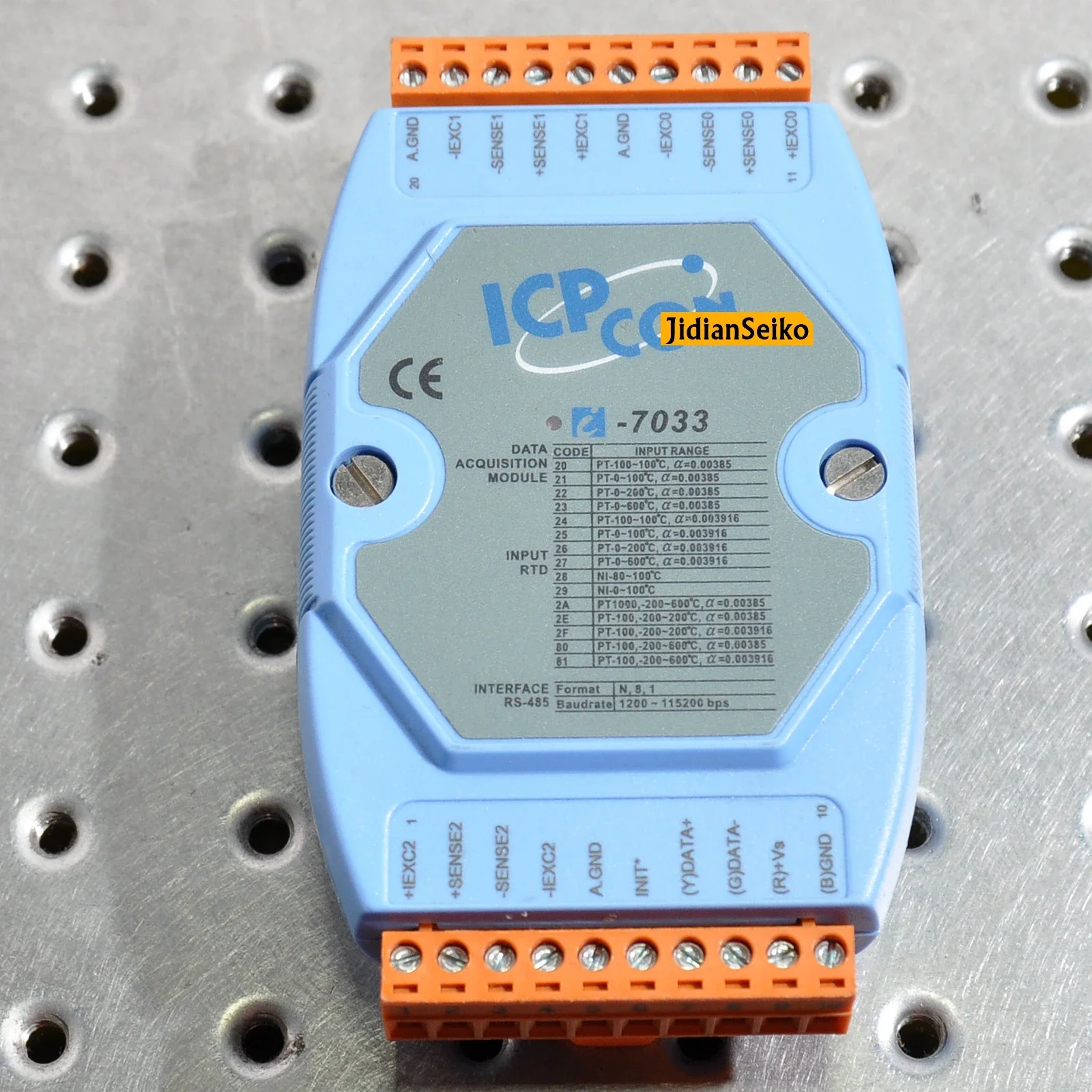 3-ch RTD Input Module, Usado, I-7033