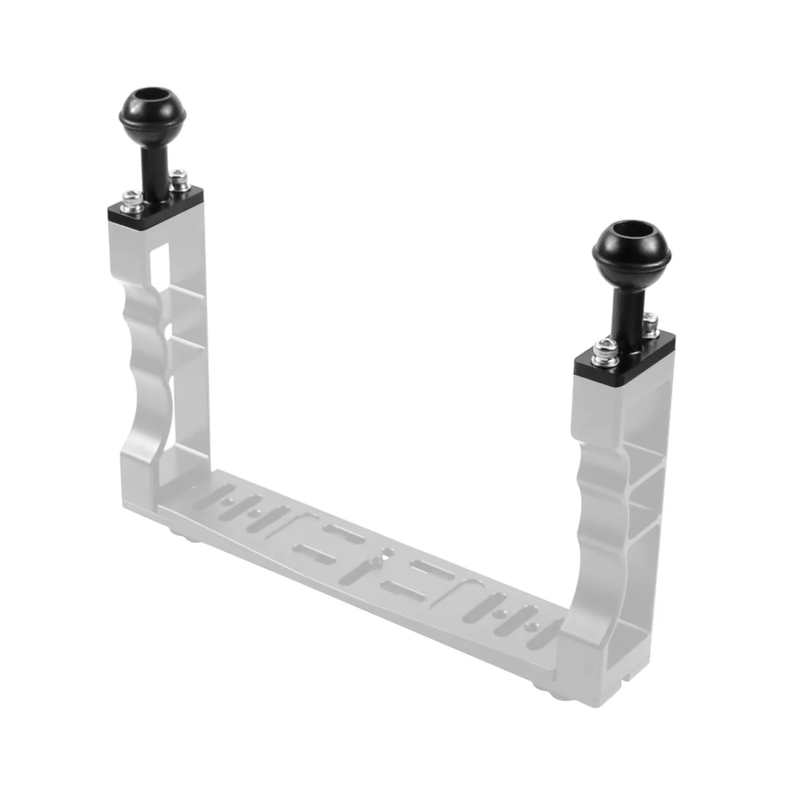 1-Zoll-Kugelkopf-Adapter 1/4 Zoll M5 verstellbare Schraube feste Halterung für GoPro SJCAM Action-Kamera Unterwasser-Tauchhalterung Tablettklemme – Detail 21