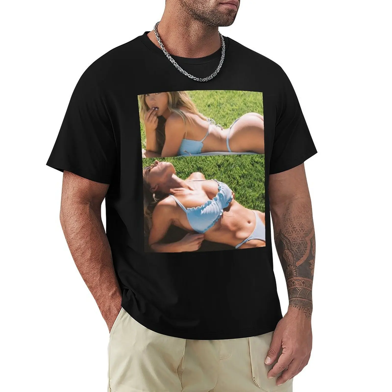 sydney sweeney Sexy T-Shirt Holiday Party T-Shirt for Men