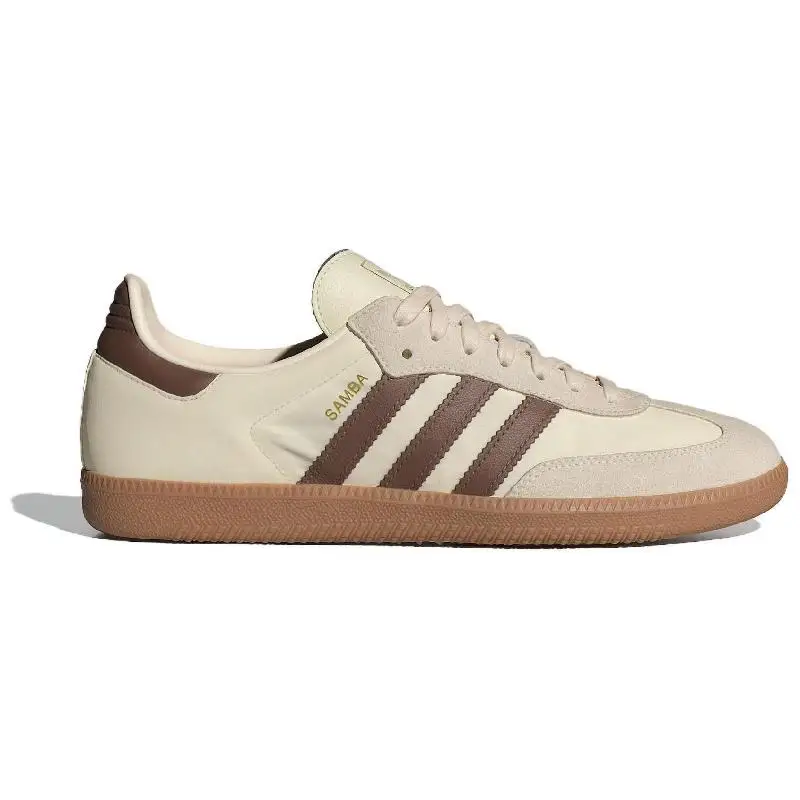 Adidas Samba OG Cream White Preloved Brown Sneakers shoes ID1447