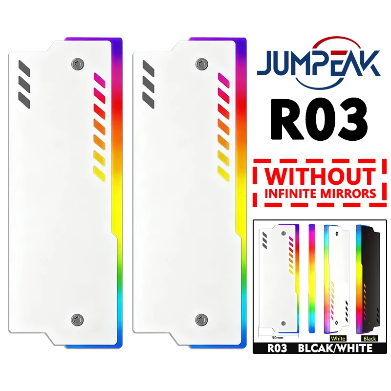 Jumpeak Computer DDR4 DDR5 5V ARGB Sync Memory Module Radiator PC RGB Colorful Ram Cooler Heatsink Cooling Shim Armor image 3