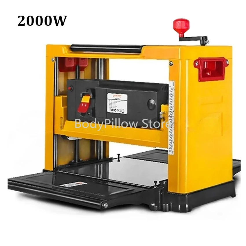 

2000W 13 Inch Electric Wood Thicknesser Planer Multi-function Portable Woodworking Planing Machine M1B-LS-3301 Table Top Planer
