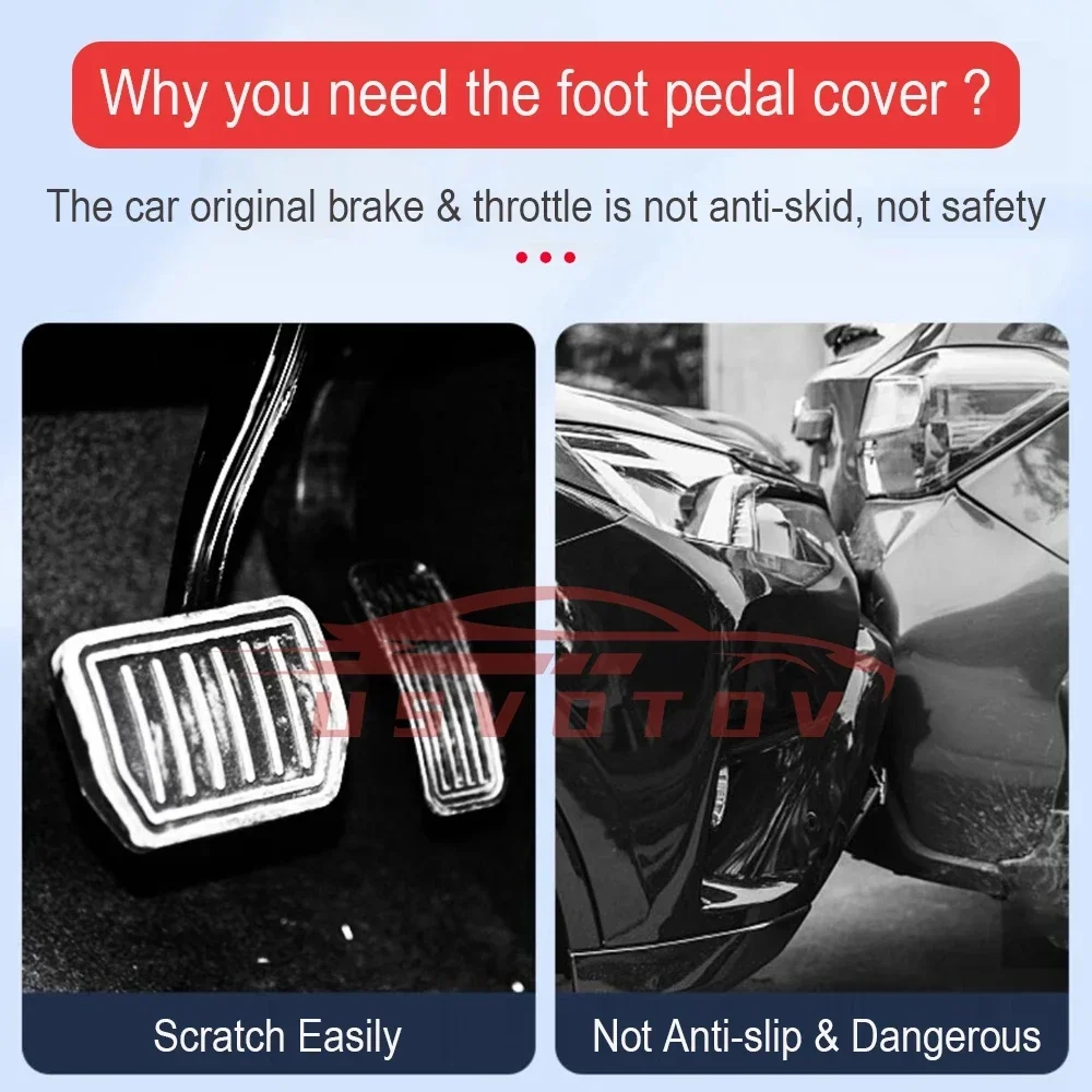 ل تسلا نموذج Y العرعر 2025 ترقية منصات دواسة القدم عدم الانزلاق مسرع الفرامل الراحة الأداء الحصير الألومنيوم الملحقات