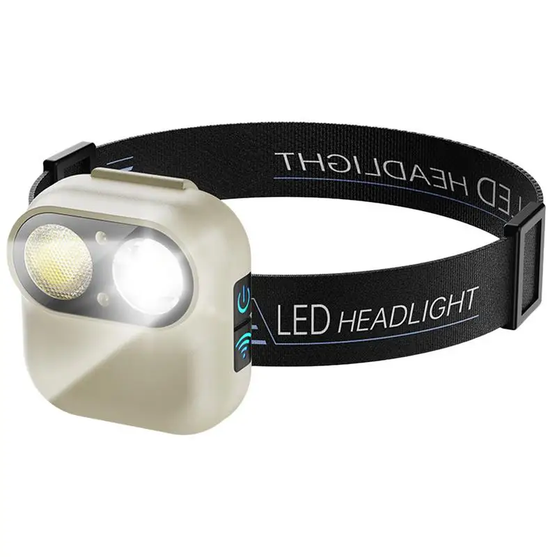 

Hard Hat Headlamp Running Headlamp Head-Mounted Strong Lighting Headlamp Clip-On LED Headlight Removable Hat Lamp Outdoor