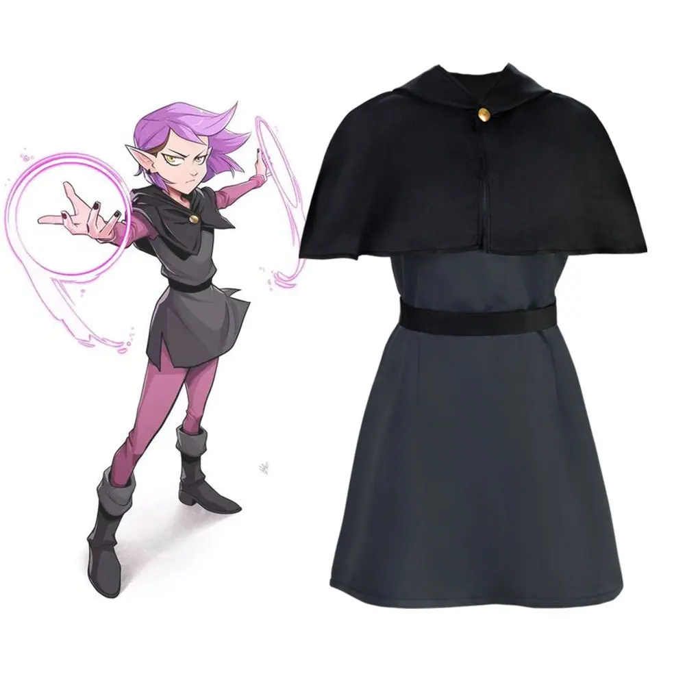 The Owl Cos House Edalyn Luz School Uniform Cosplay Costume Dress Halloween Carnival Outfits image 3