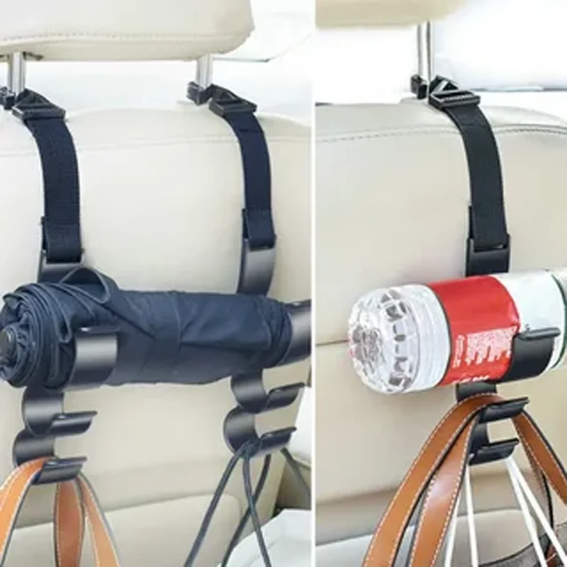 Car hooks, car hooks, seat back hooks, multi-function trunk umbrella holders, car umbrella storage