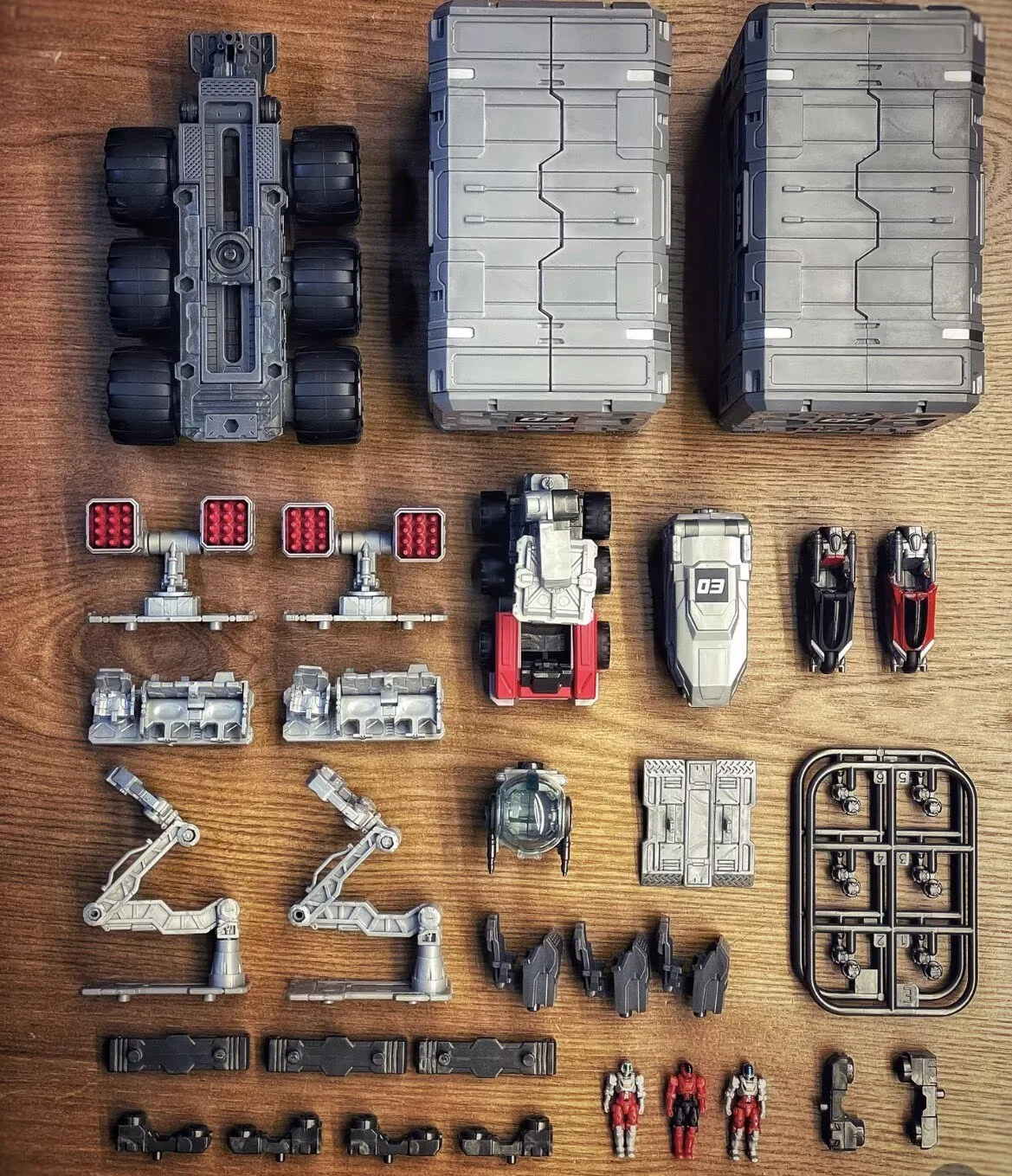 

Takara Diaclone New Series Tm07 Tm09 Transport Vehicle Expansion Pack - Carriage Reinforcement Set