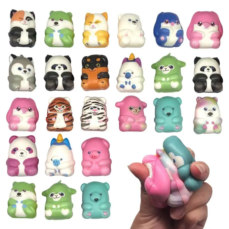 

Animal Squishies Slow Rising Stress Relief Squeeze Toys For Kids Decompressions Fidget Toys Pinch Animal Christmas Gifts For Kid