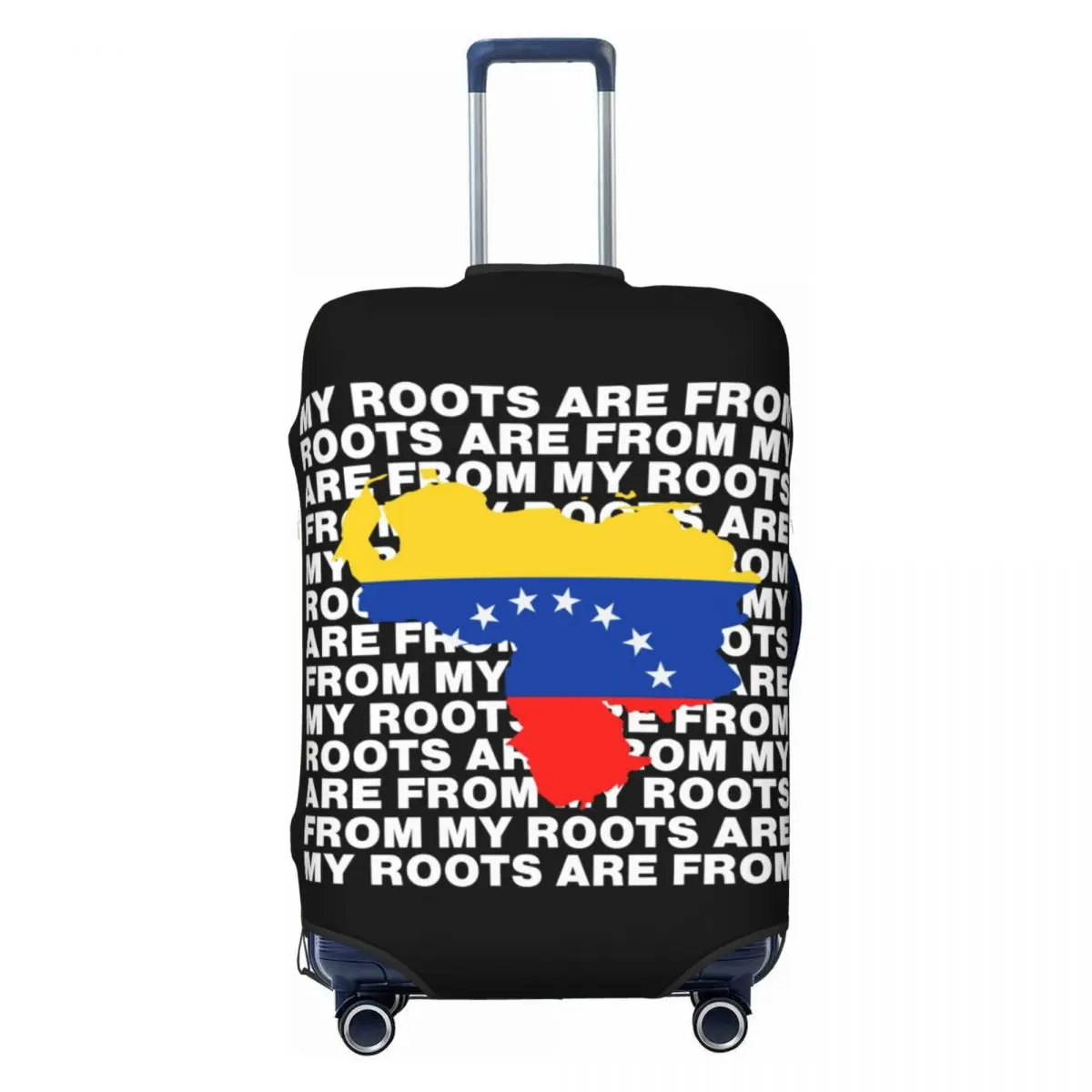 

Мои корни из Венесуэли, дорожный чехол для багажа, пыленепроницаемый, республіка Венесуэли, протектор для чемодана, подходит для 18-32 дюймов
