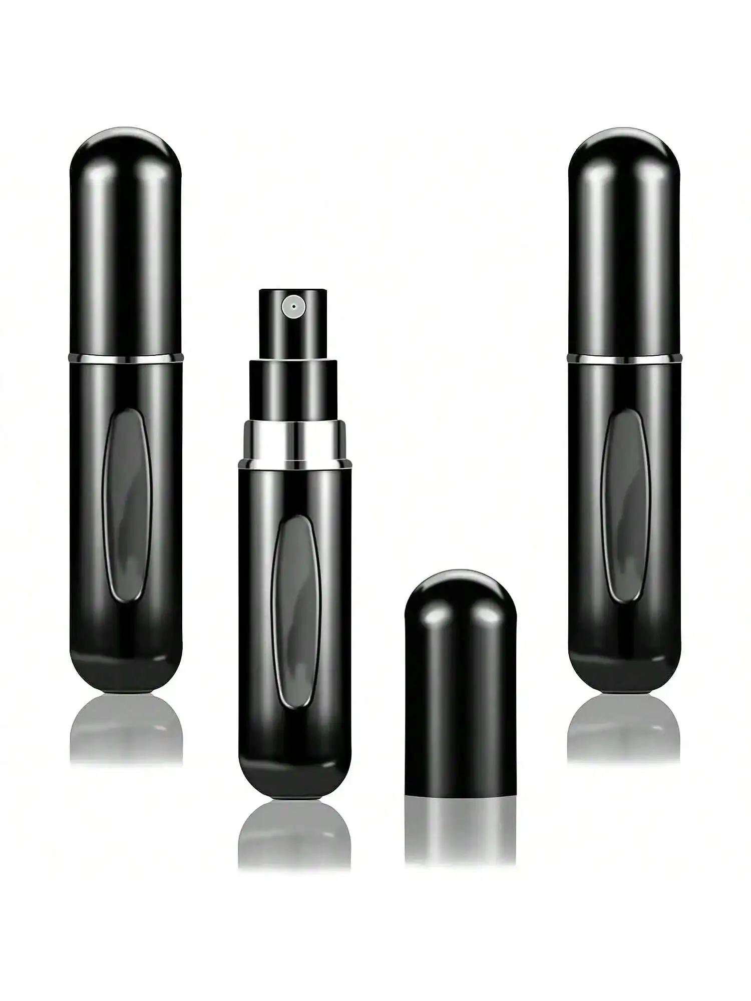 1/5/10 Stück 5ml Mini-Parfümprobenflaschen Tragbare Zerstäuber-Sprühflaschen Leere Nachfüllbare Reiseflaschen für Duftessenzen – Detail 2
