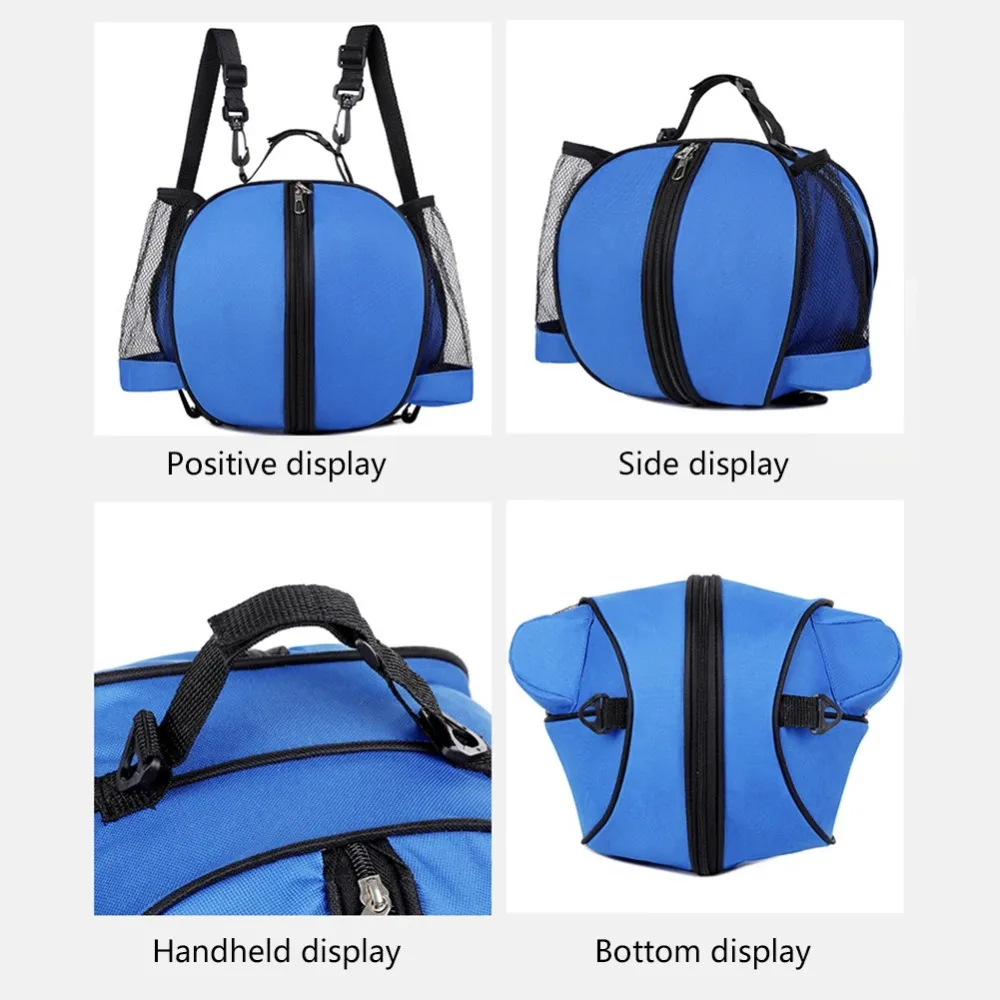 حقيبة كتف لكرة السلة مع حزام قابل للتعديل ، معدات التدريب في الهواء الطلق ، حقيبة الكرة الرياضية ، حقيبة حمل اللياقة البدنية