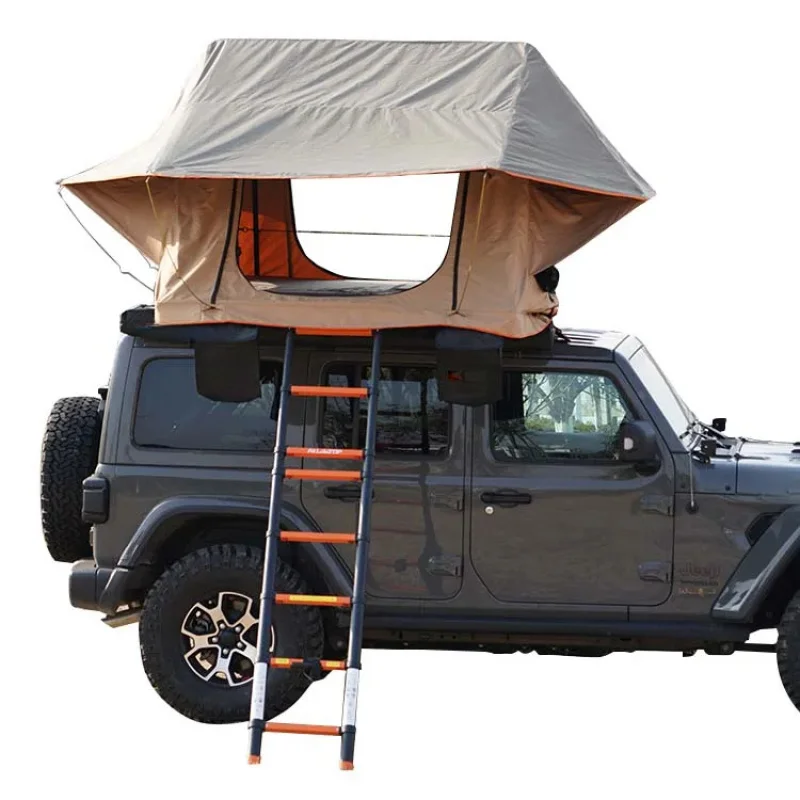 Customized 4x4 Outdoor Camping Rooftop Tent Can Large Space Waterproof Car Soft Shell Roof Top Tent for Sale