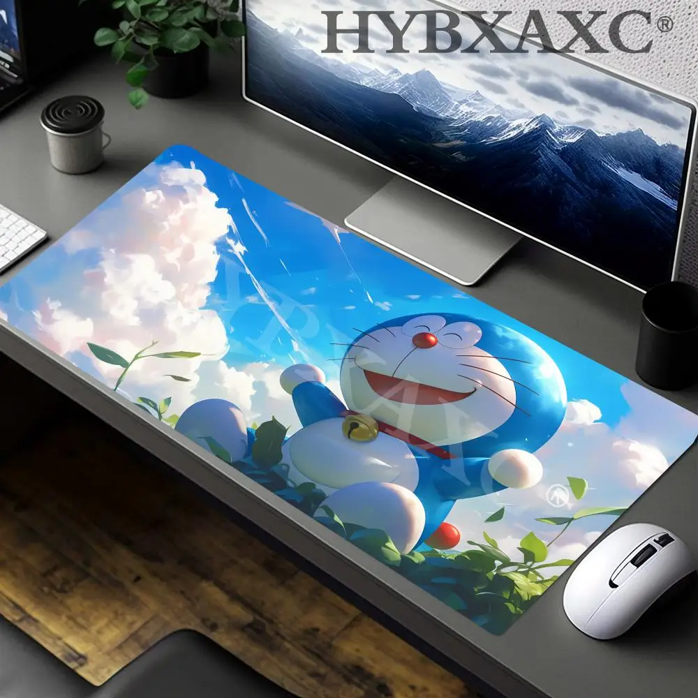 

HYBXAXC D-dorae Mon Mousepad Large Computer Gaming Accessories Desk Mats Anti-slip Laptop Soft Mouse Pad