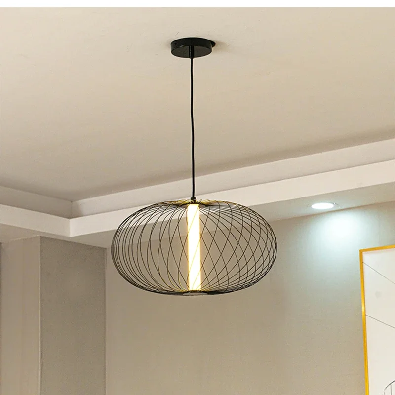 Modern Globe Chandelier Led designer replica lamp lustre vintage Suspension Home Indoor lighting decorative birdcage chandelier