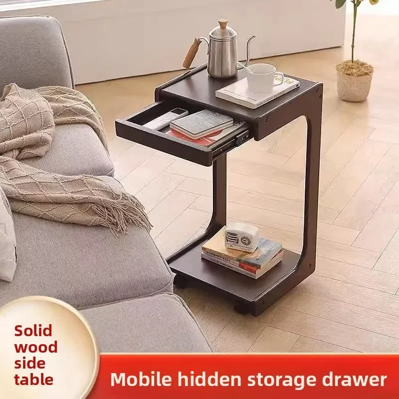 

New model Coffee table removable sofa side small coffee table household living room side table