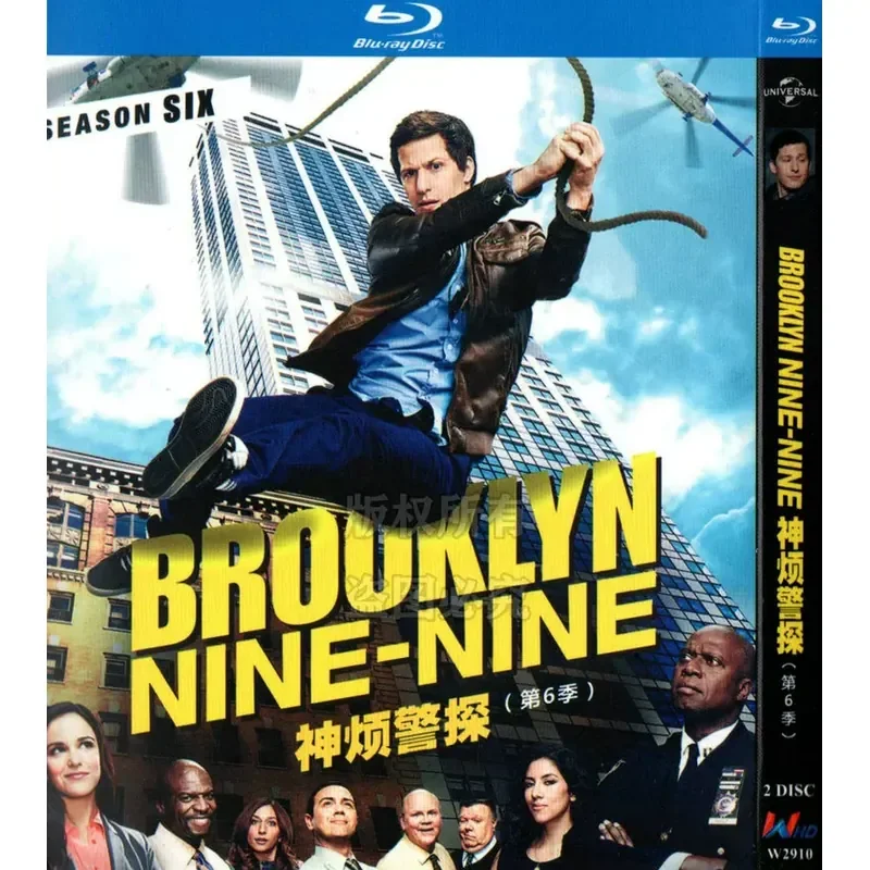 

American Comedy Crime TV Series Annoying Detective Seasons 1–8 BD Blu-ray 1080p High Definition 14 Discs