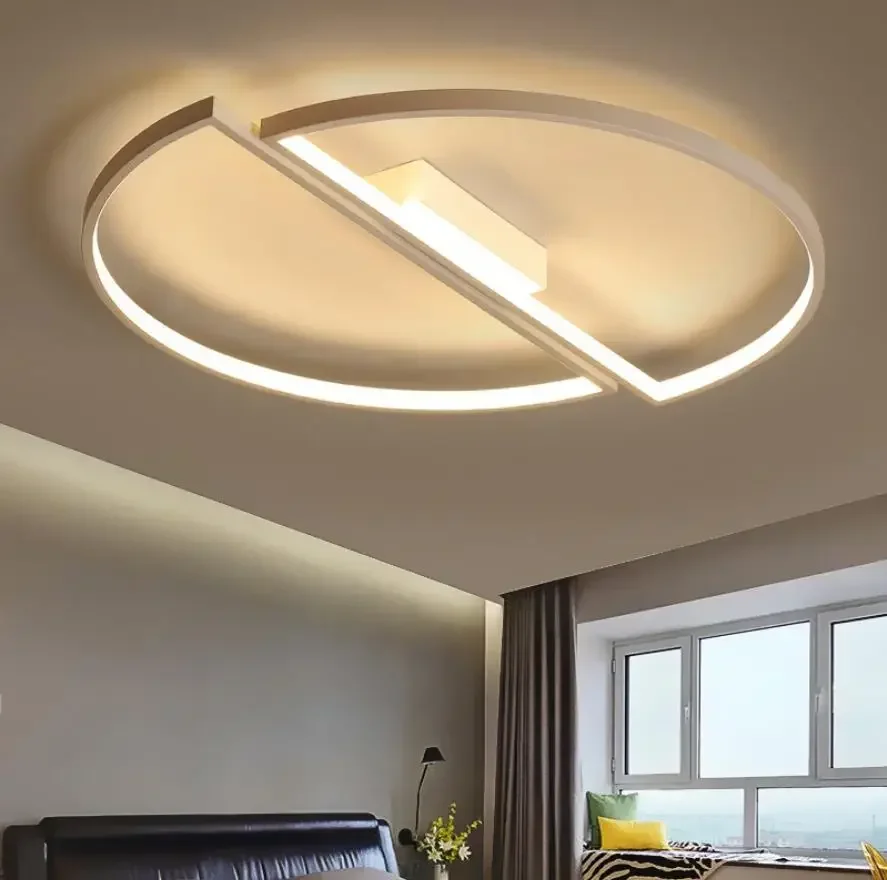 

JUT Modern Led Ceiling lights For Living room dining room bedroom warm creative study personality simple round ceiling lamp