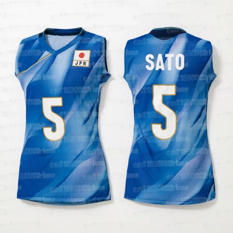 2026 Japanisches Volleyball-Trikot ISHIKAWA Nr. 4 Ärmelloses Shirt Atmungsaktives Schnelltrocknendes V-Ausschnitt Sport-Tanktop Familien-Fan-Trainingsshirt