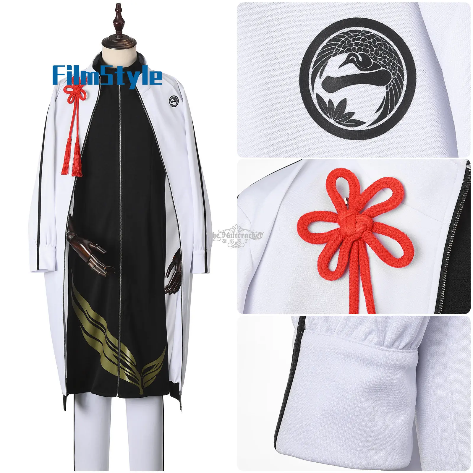 

Game ONLINE Himetsuru Ichimonnji Cosplay Costume Uniform Halloween Party for Women Men Carnival Props