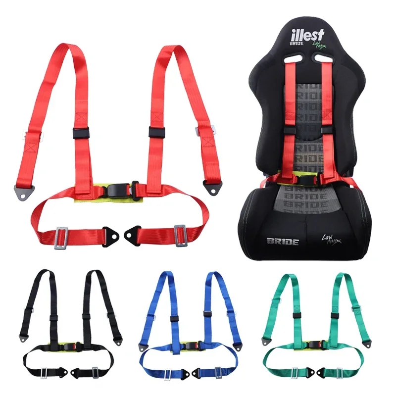 Universal Seat Belts Style Competition 4 Point Snap-In 2