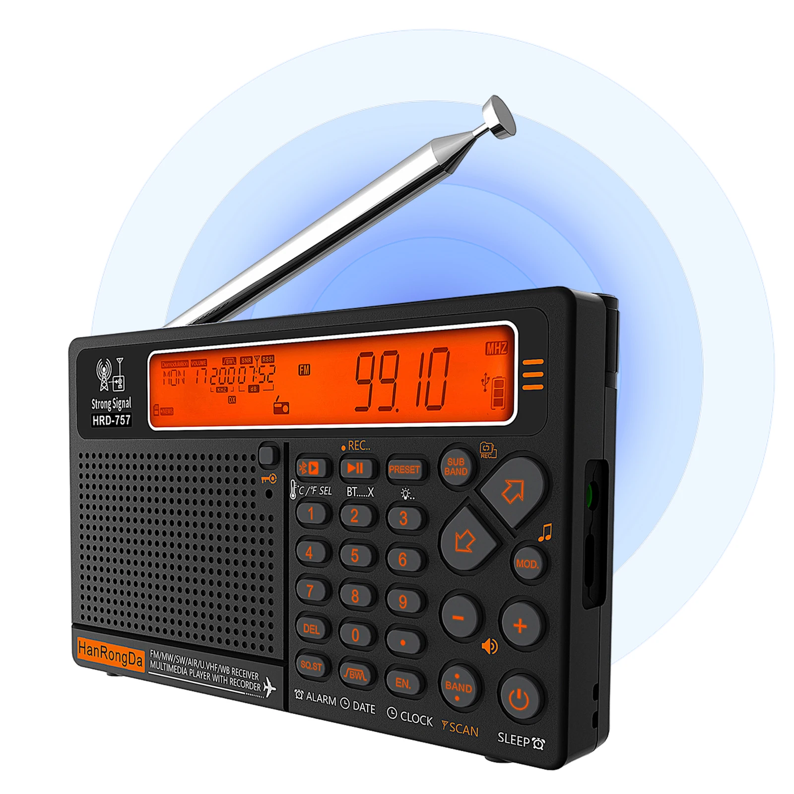 HRD-757 Radio Fm Al…