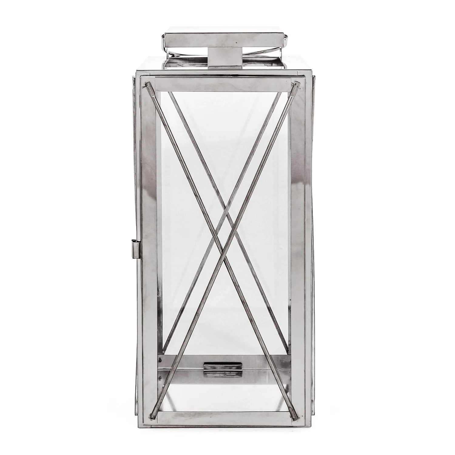 

DEBORAH 14"H STAINLESS STEEL LANTERN