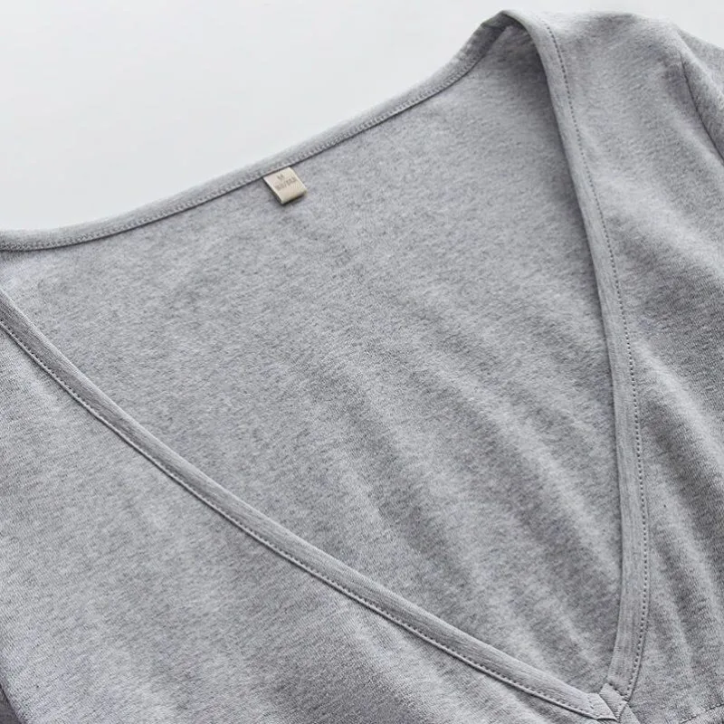 Shoulder Back Warmer Sleeveless Undershirt Universal Wear All Seasons Soft Comfortable Half Sleeve Base Top Warm Sleep Inner New view 3