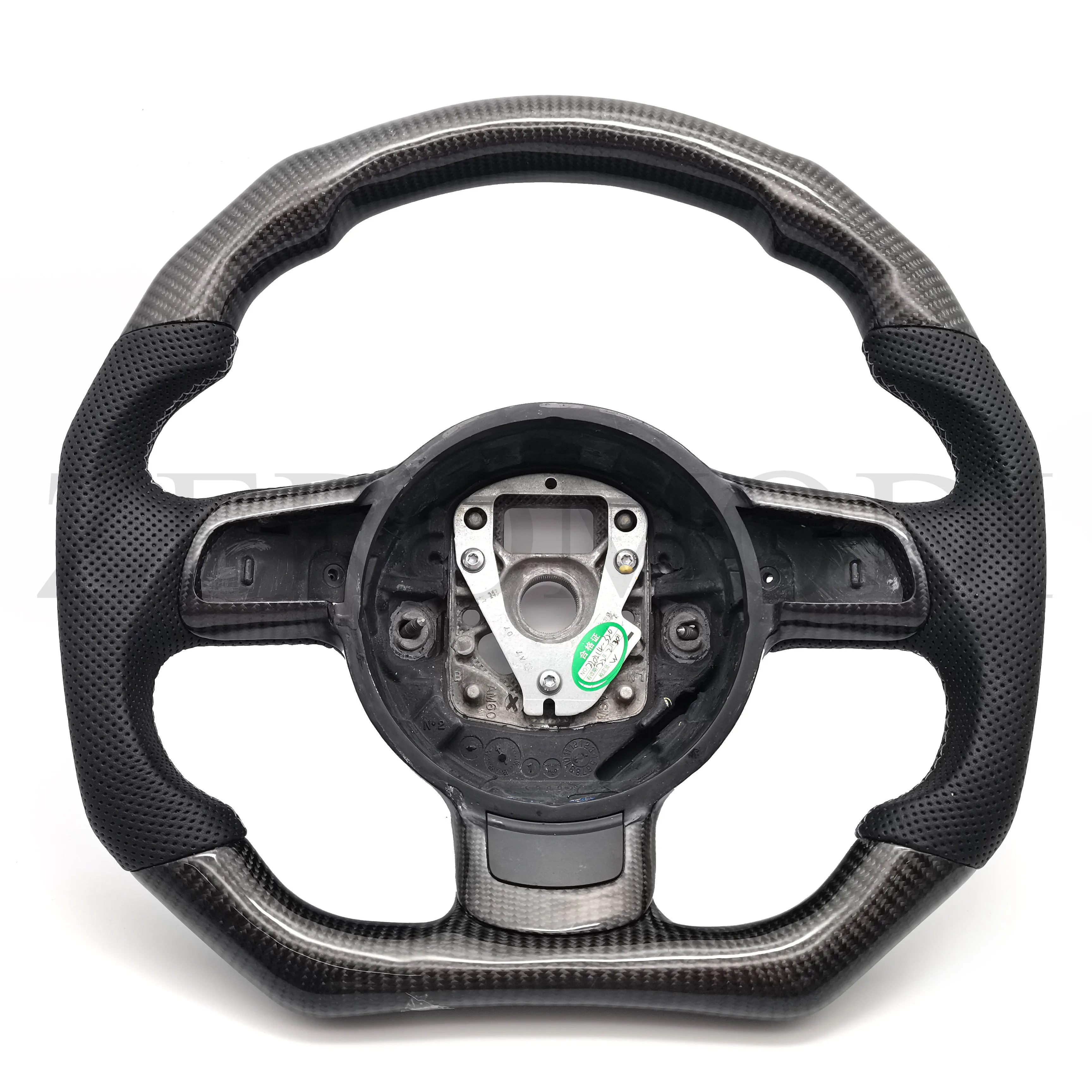 High Quality Carbon Fiber Steering Wheel For Audi A3 S3 (8P) Sportback R8 TT TTS 2008 2009 2010 2011 2012 2013 2014 2015 2016...