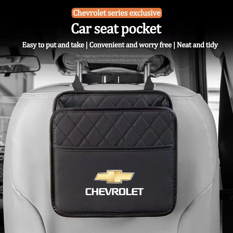 

Keychain Leather Car Seat Storage Box Tool Organizer Case Auto Accessorie For Chevrolet Bolt Impala Camaro Sonic Spark Cruze
