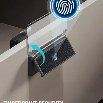 NAIERDI Fingerprint Digital Cabinet Electronic Locks for Home Office Bedroom Hidden Smart Biometric Sensor Cabinet Locks