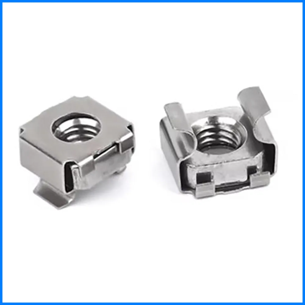 304 stainless Steel Cabinet Card Nut With Buckle Floating Nut M4M5M6M8M10M12
