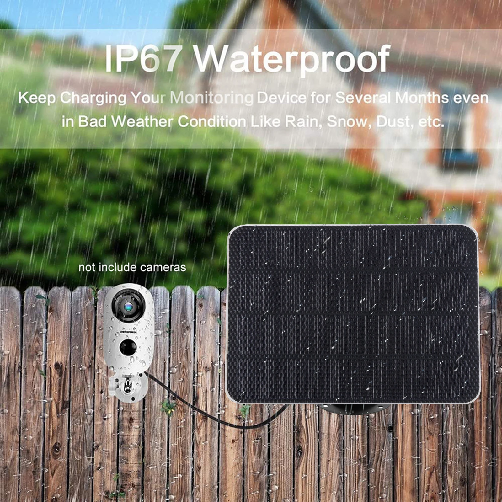 3W 5V Solar Panel Power Supply - Solar Panel Monocrystalline ulasan dan harga