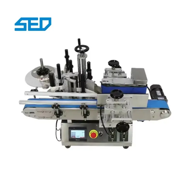 Semi Automatic PET Bottle Sticker Labelling Machine