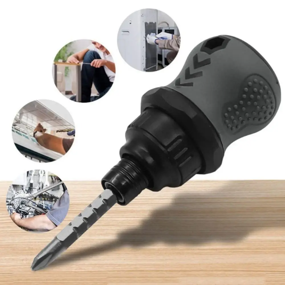 18/22/26-In-1 Household Ratchet Screwdriver Set Magnetic Dual-Purpose Batch Head Telescopic Labor-Saving Screwdriver Hand Tool