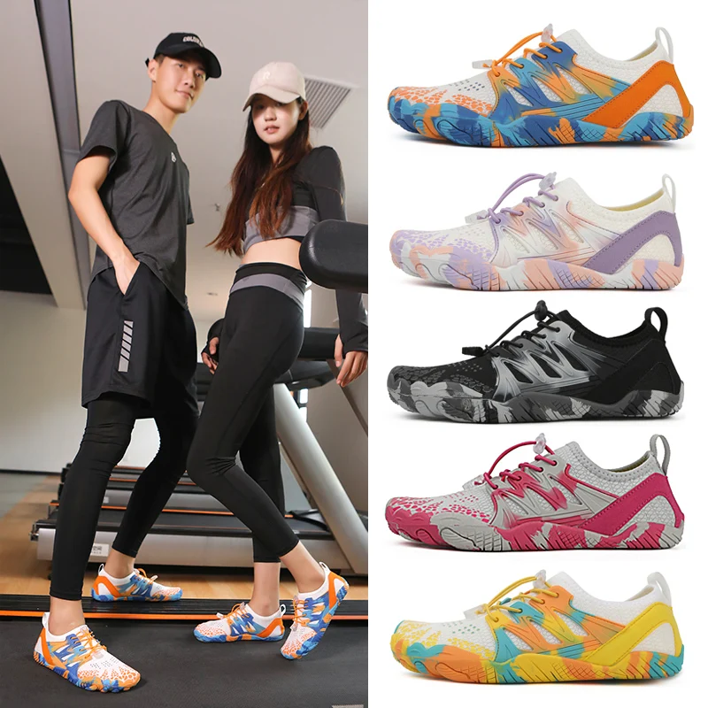 Nieuwe Sneldrogende Stroomopwaartse Aqua Schoenen Unisex Strandschoenen Antislip Gym Sportschoenen Trekking Wading Waterschoenen 35-46